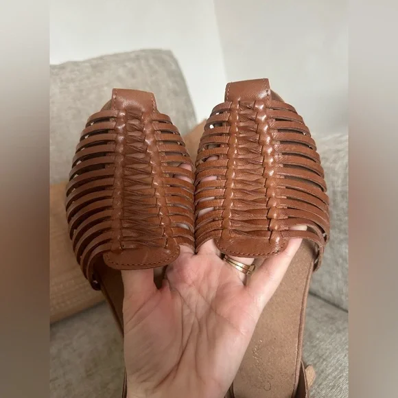 Seychelles Bits N’ Pieces Woven Flats in Honey sz 10 - Picture 5 of 9